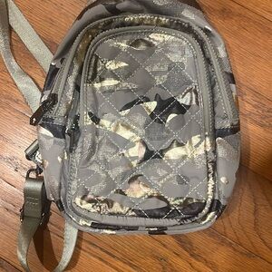 Cute small backpack bag in camouflage colors. Brand new never used.